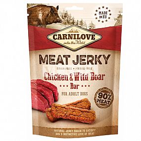 Carnilove Jerky 100g Chicken & Wild Boar Bar