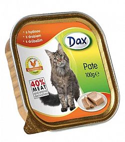 Paštika Dax 100g kočka drůbeží