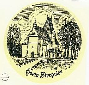 Obtisk Horní Stropnice černotisk 60mm