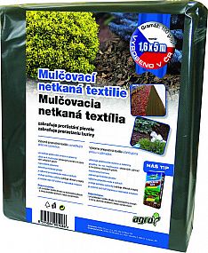 Textilie netkaná černá 1,6x5m Juta-AGRO