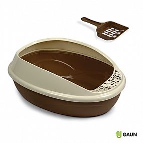 Záchod / toaleta / WC pro kočky Oval 50x37x18,3mm / OVAL CAT LITTER TRAY 70870