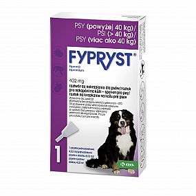 VVLP Kapky spot-on Fypryst Dog XL sol 4,02ml pro psy o hmotnosti nad 40kg