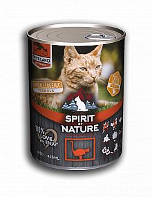 Konzerva Spirit of Nature Cat Lamb and Rabbit 415g