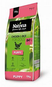 Nativia Puppy Chicken&Rice 15 kg