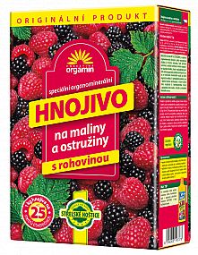 Orgamin Malina 1kg organo-minerální hnojivo s rohovinou