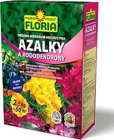 FLORIA Organo-minerální hnojivo na azalky a rododendrony 2,5kg