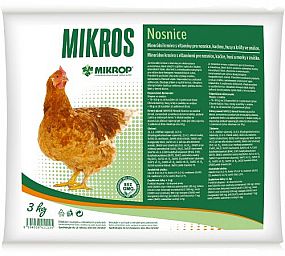 Mikros Nosnice 3kg vitamíny a minerály (VDN)