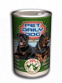 Konzerva Pet Daily Dog Game 1240g