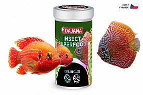 Dajana ISF Cichlid Pellets 1000ml kompletní krmivo pro všechny druhy tropických akv. ryb z čeledi Cichlidae s multibiotickým účinkem bez rybí moučky a obilovin