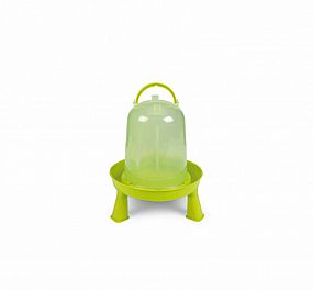 Gaun Napaječka pro drůbež 3 l 255x280mm plastová zelená s nohama ECO / CHICKEN DRINKER 3 L WITH LEGS GREEN LEMON 10938