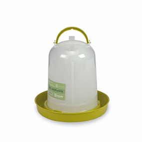 Gaun Napaječka pro drůbež 3 l 230x225mm plastová bílá se zelenou miskou BIO / CHICKEN DRINKER 3 L 11089