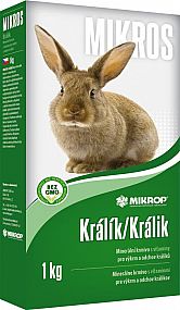 Mikros Králík 1kg minerály a vitamíny pro králíky (K Fresta)