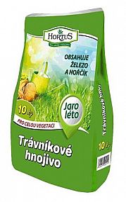 Trávníkové hnojivo 10kg NPK 15-5-5 Hortus