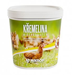 Mistral Layer křemelina 6kg na popelní drůbeže proti čmelíkům