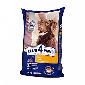 Club4Paws Dog Premium Adult Light 14kg for Weight Control