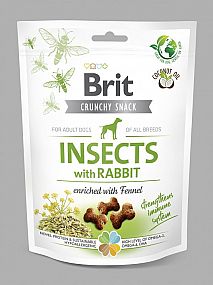 Brit Care Dog Crunchy Cracker Insect With Rabbit enriched with Fennel 200g