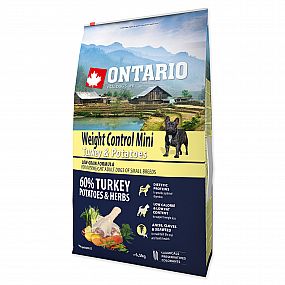 Ontario Dog Mini Weight Turkey & Potato 6,5kg