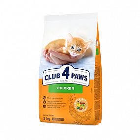 Club4Paws Cat Premium for Kittens 5kg pro koťata kuřecí
