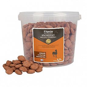 Fitmin Horse Kroketky s mrkví a vitamínem E 1,2kg pochoutka pro koně