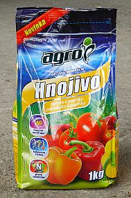 AGRO Organo-minerální hnojivo rajče a paprika 1kg